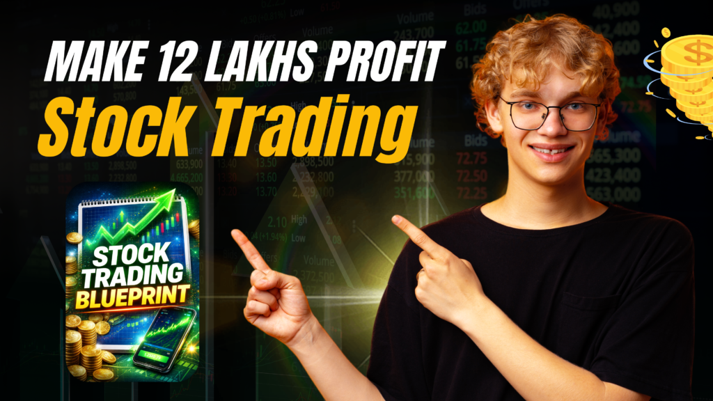 This Exact Blueprint Helped Him Make 12 Lakhs Profit from Stock Trading: His Story